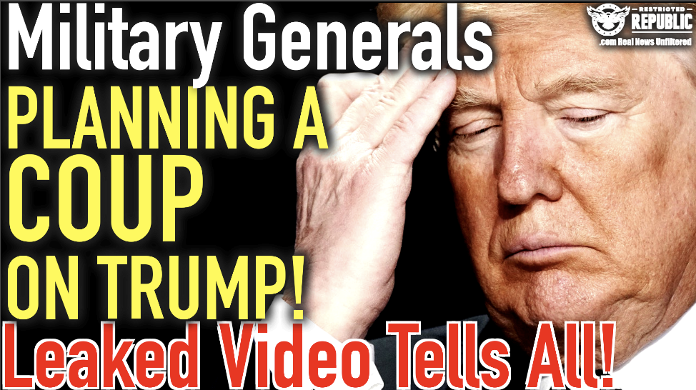 ALERT! Military Generals Planing Mutiny On Trump?! Leaked Video Tells ALL!